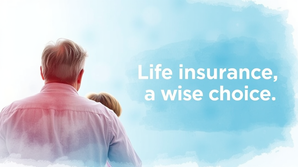 종신보험 가입 전, 이것만은 꼭 확인하세요! (watercolor 스타일)