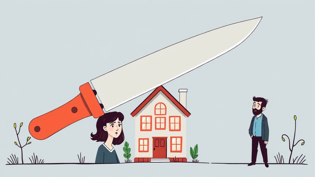 대출 규제 강화: 1주택자도 예외는 없다? (illustration 스타일)