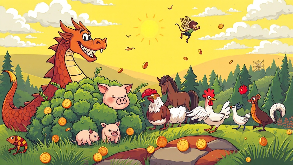 띠별 심층 분석: 행운의 요소는? (cartoon 스타일)