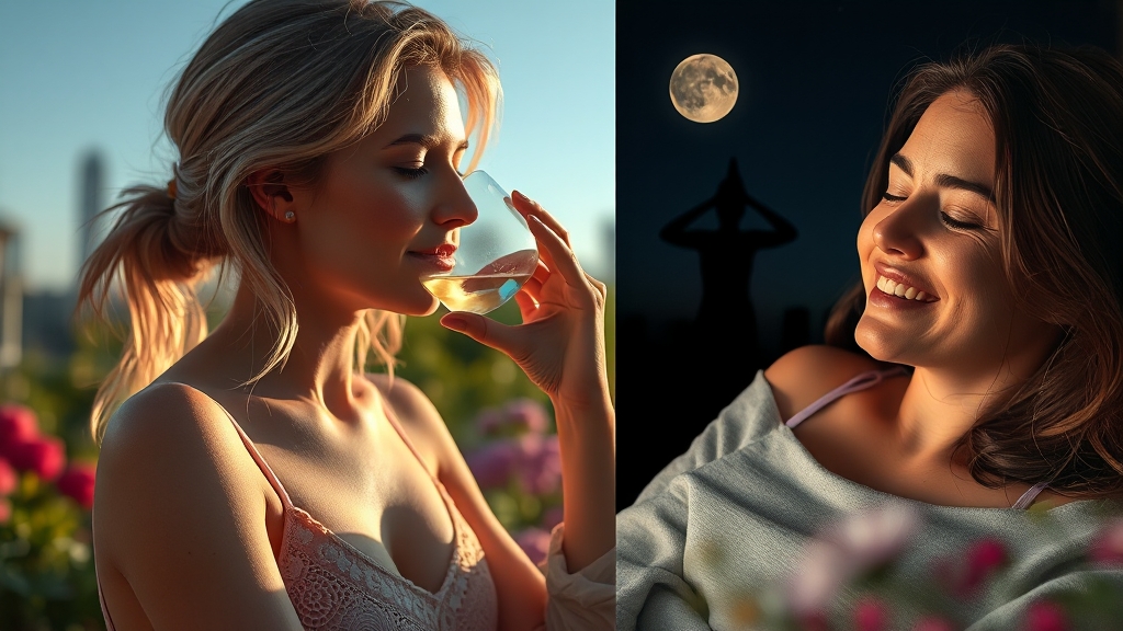 저속노화에 좋은 생활 습관 (realistic 스타일)