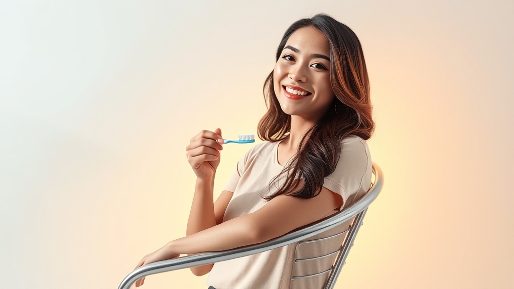 당뇨 환자를 위한 특별 잇몸 관리 (illustration 스타일)