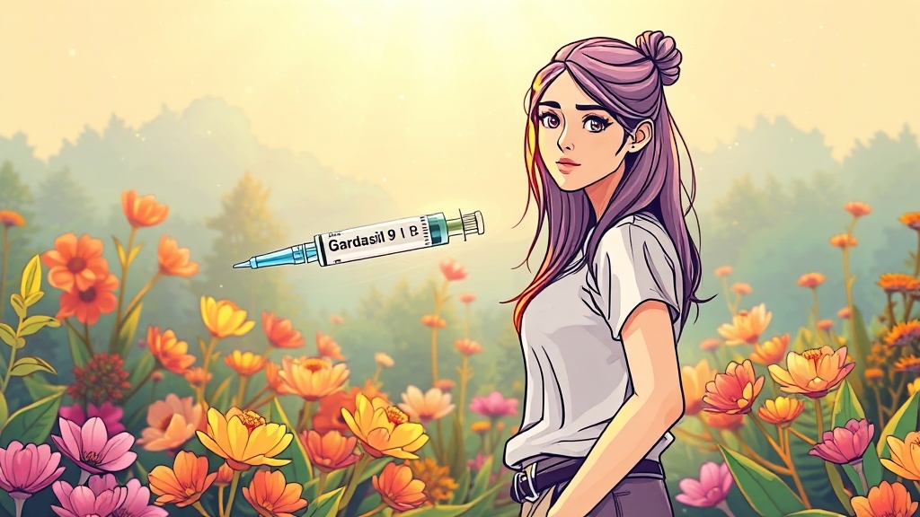 가다실9가, 무료로 맞을 수 있을까? (illustration 스타일)