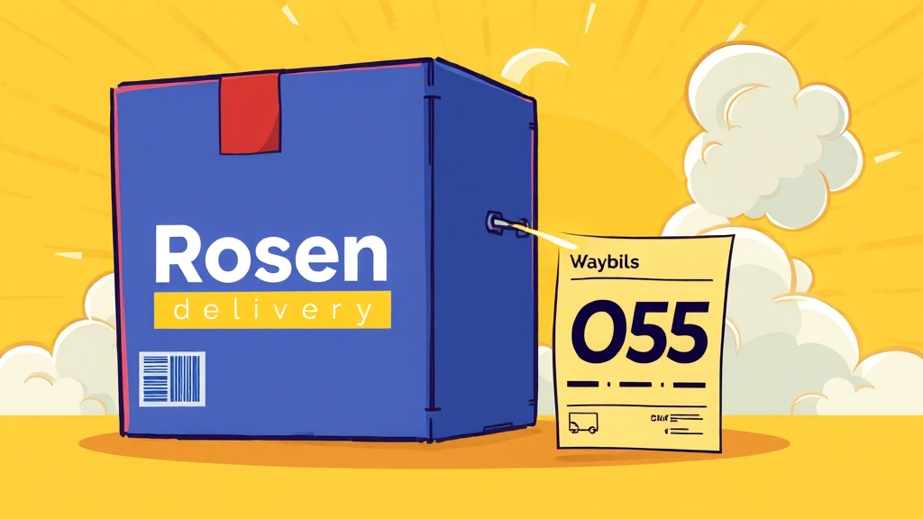 로젠택배 배송조회 완벽 가이드(2025최신) 2 로젠택배 기본 조회 방법 (cartoon 스타일)