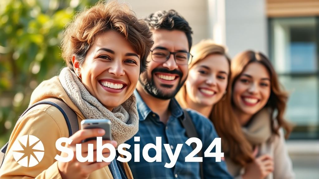 보조금24, 무엇을 도와주나요? (realistic 스타일)