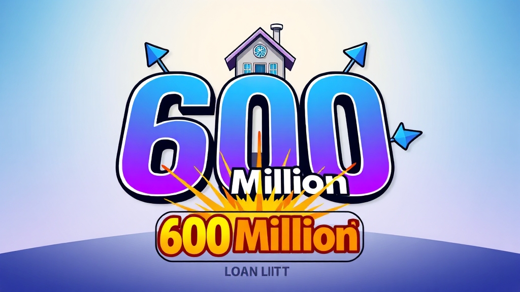 주담대 6억 한도 제한, 주요 내용은? (cartoon 스타일)