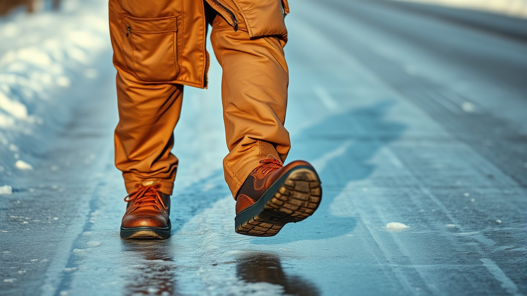 겨울철 안전사고 완벽 대비! 4 겨울철 낙상 사고, 원인과 예방책은? (realistic 스타일)