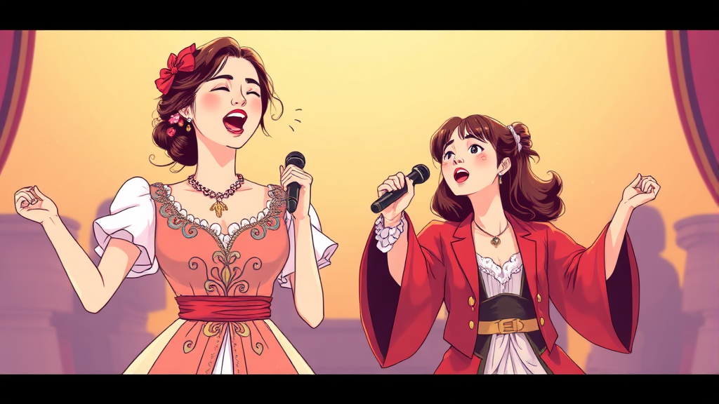 백은혜 출연 뮤지컬 정보 (illustration 스타일)