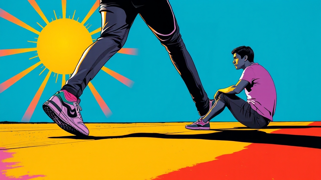 생활 속 작은 실천, 큰 변화를 만들어요! (popart 스타일)