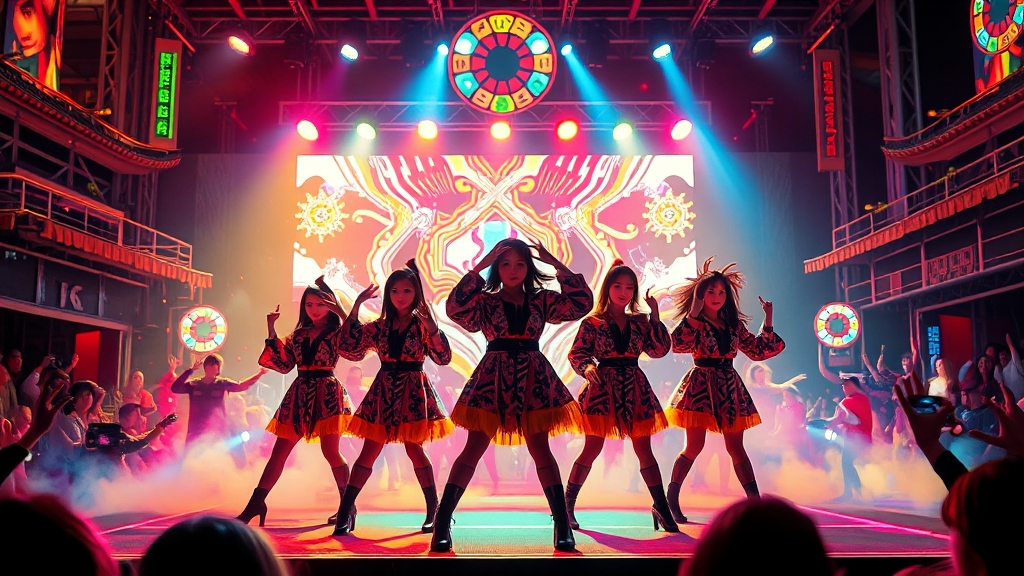 케이팝 데몬 헌터스 기본 정보 및 제작 배경 (popart 스타일)