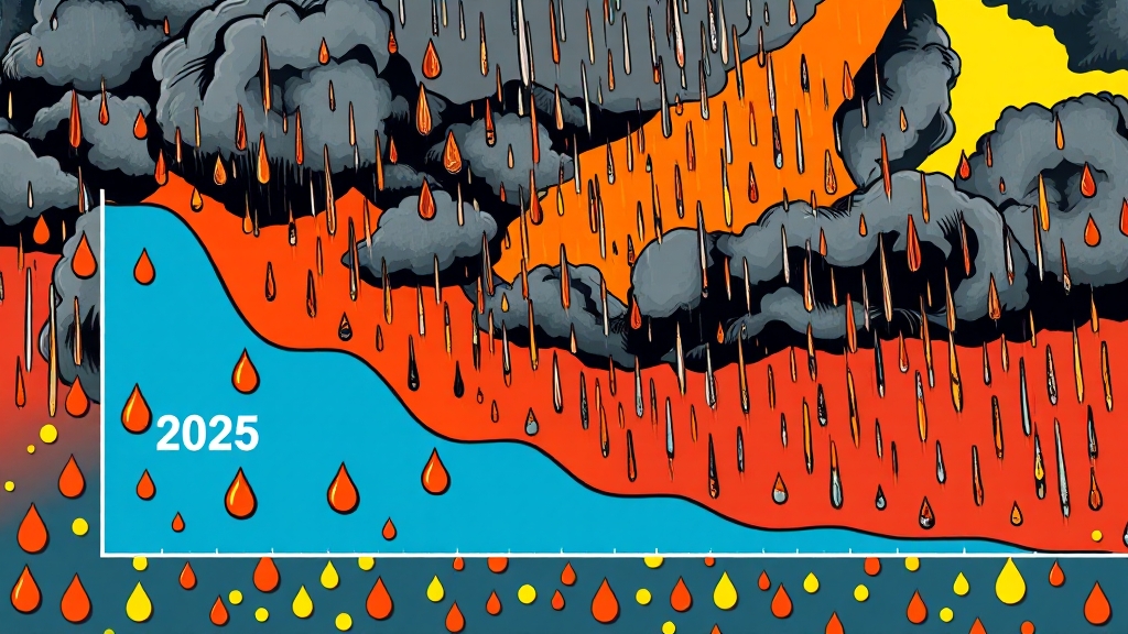 역대 장마 통계 비교 (popart 스타일)