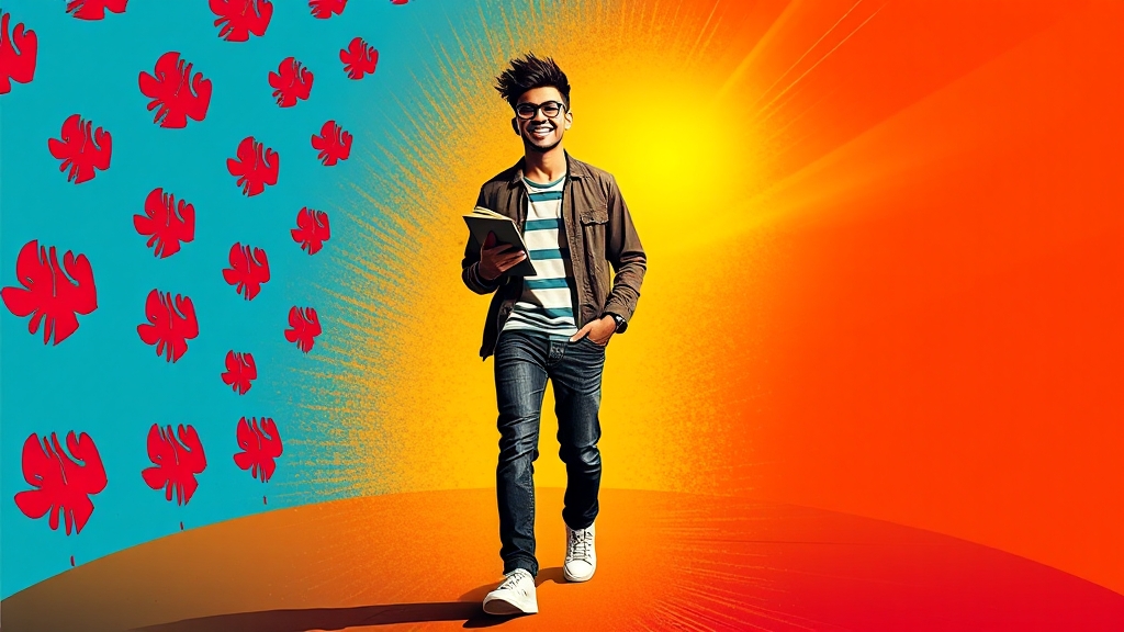 개인회생 후, 달라진 삶과 현명한 재정 관리법 (popart 스타일)