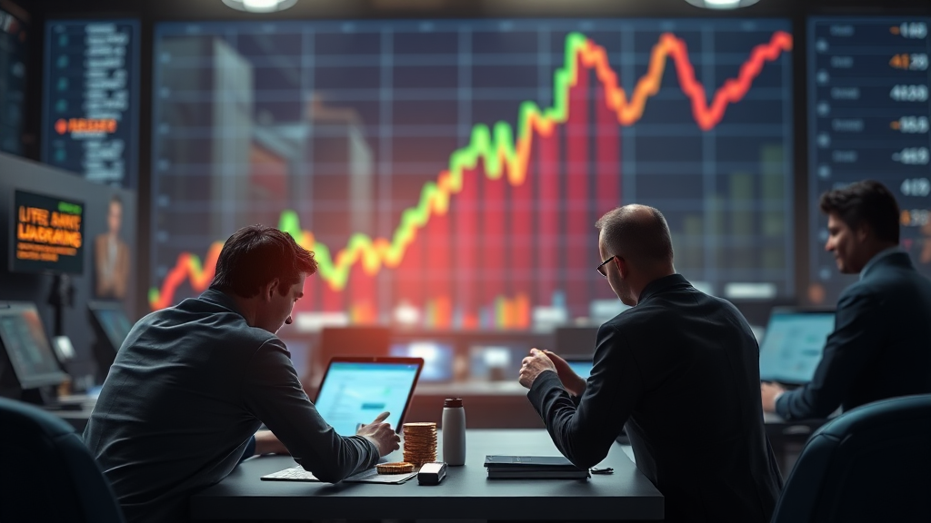 레버리지 구조와 증거금의 관계 (realistic 스타일)