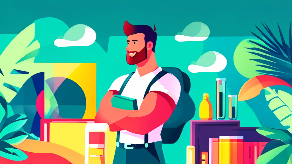 골반염 치료 및 관리 방법 (cartoon 스타일)