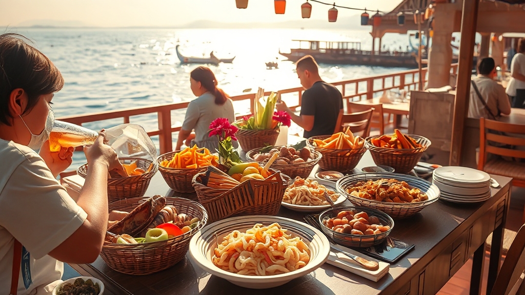 강릉 맛집 추천 (realistic 스타일)