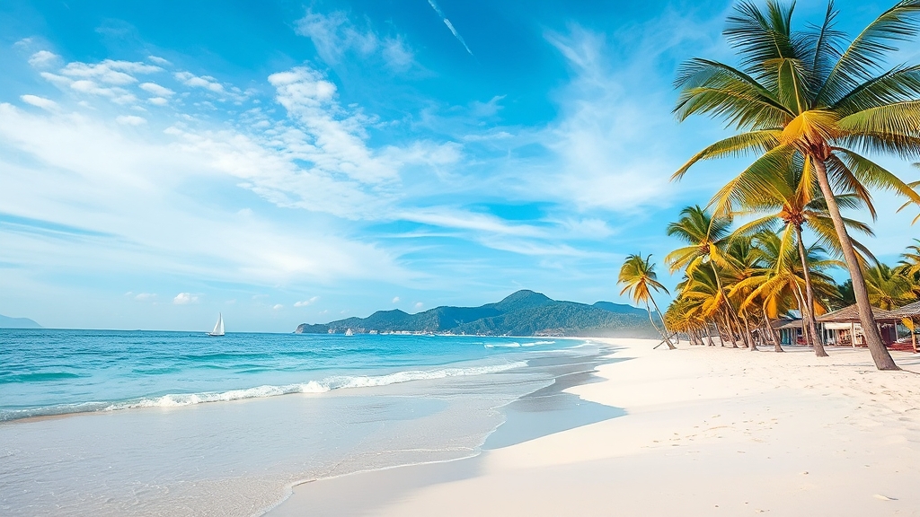 싼야 vs 하이커우: 어디가 좋을까? (realistic 스타일)