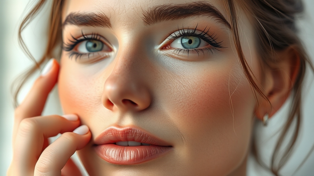 화장품 유형별 사용 가이드 (realistic 스타일)