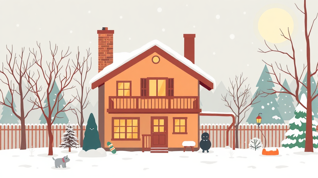 난방 방식, 뭐가 좋을까? (illustration 스타일)