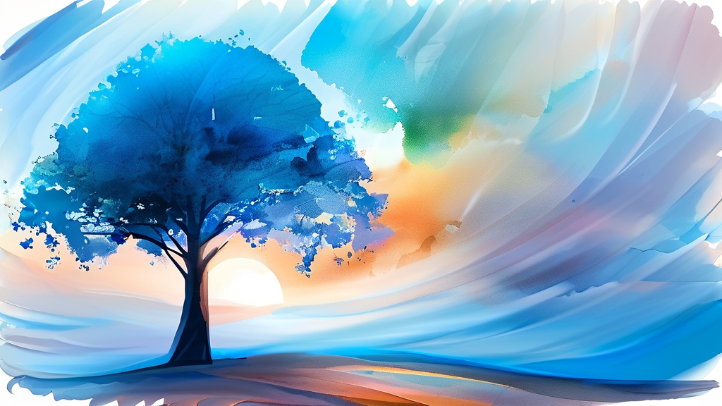 개인 투자자를 위한 국민연금 투자 전략 참고 사항 (watercolor 스타일)