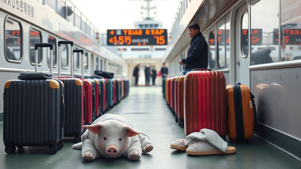 배편 이용 가이드: 승선 절차, 준비물, 꿀팁 (realistic 스타일)