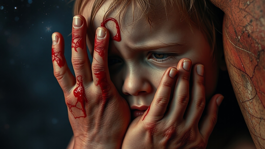 아토피와 가려움증 관계 (realistic 스타일)