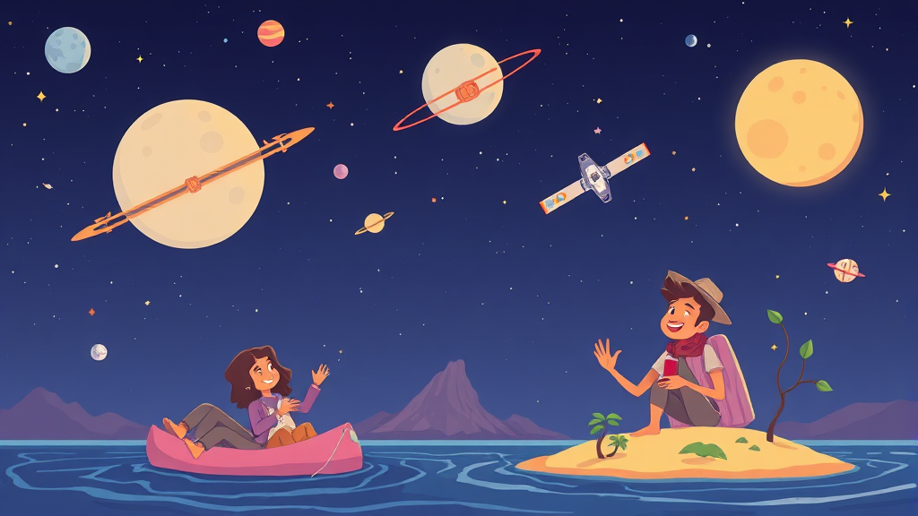 스타링크, 이런 분들께 추천해요! (cartoon 스타일)