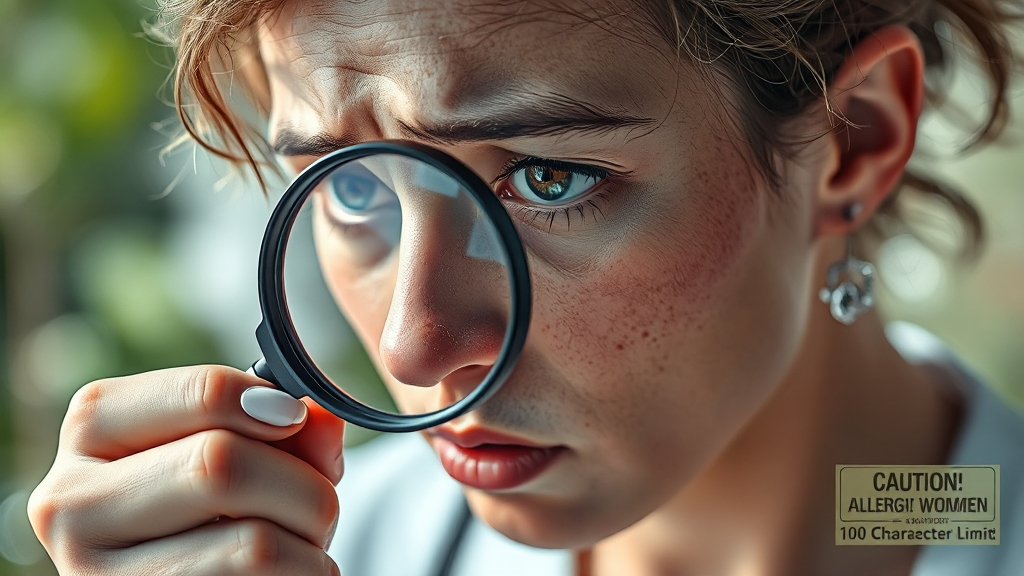 섭취 시 주의사항 및 부작용 (realistic 스타일)