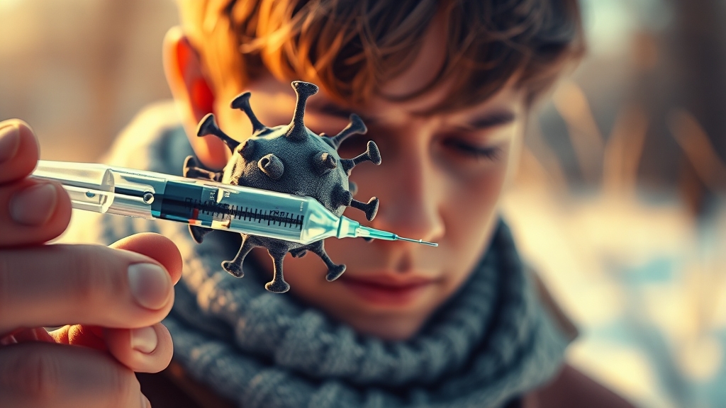 3가 vs 4가, 어떤 백신을 맞아야 할까? (realistic 스타일)