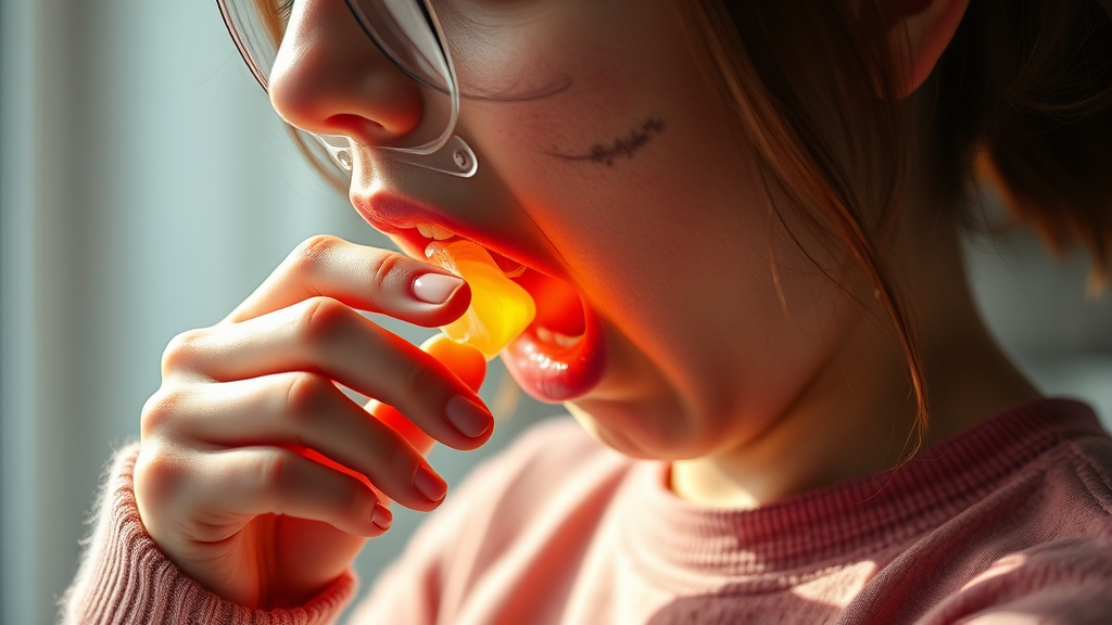 천식의 원인과 위험 요인 파헤치기 (realistic 스타일)