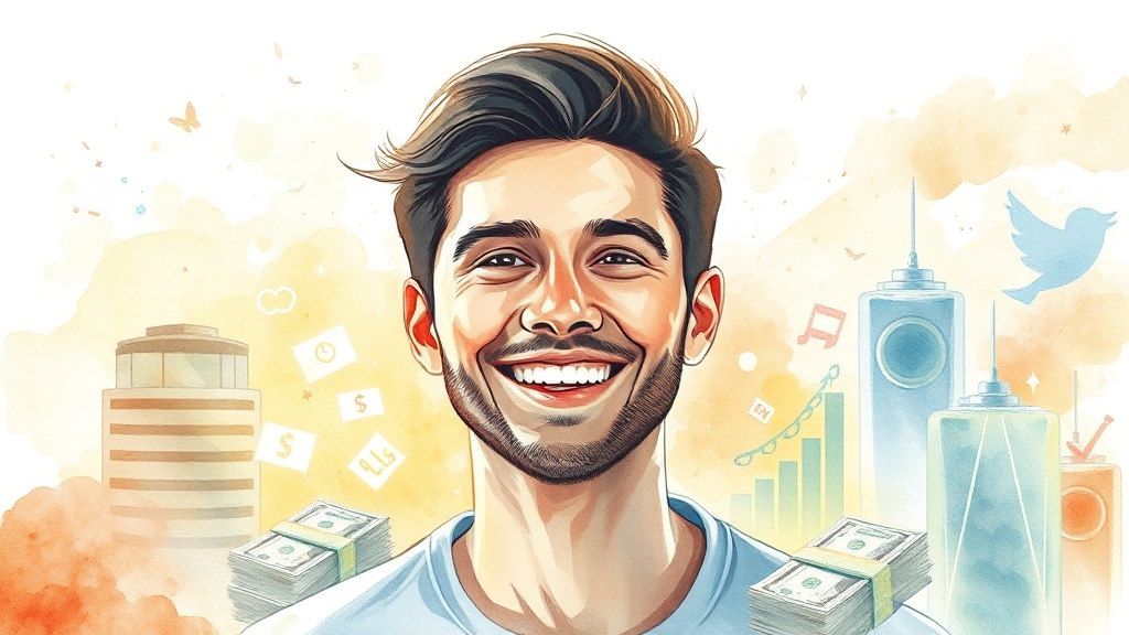 부업으로 돈 버는 방법: 사례 (watercolor 스타일)