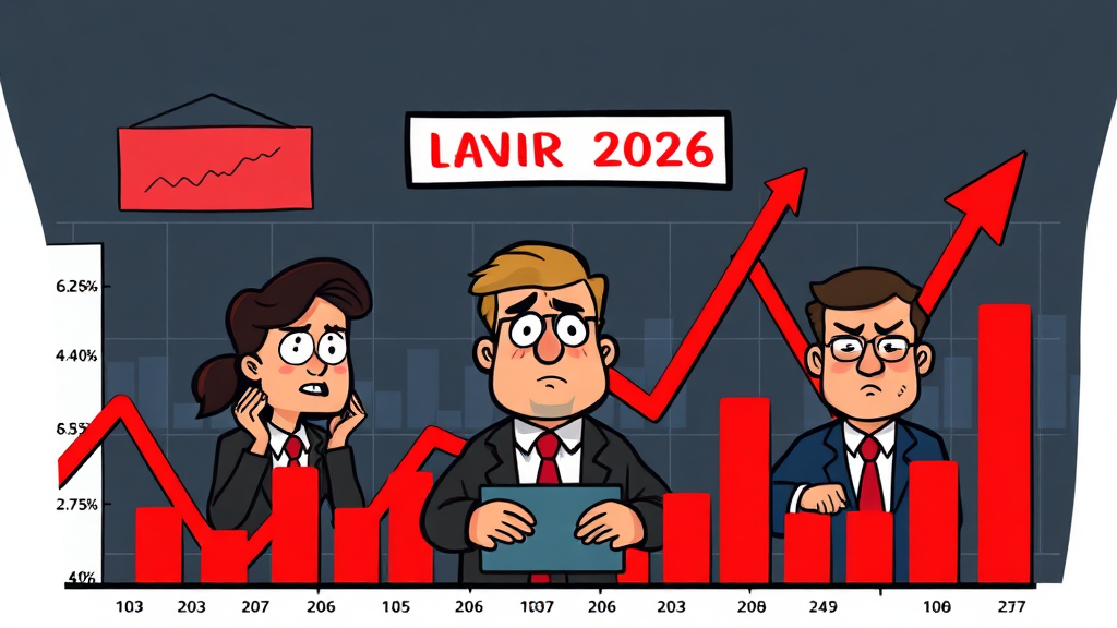 2026년 1월 시장 불안 요인 (cartoon 스타일)