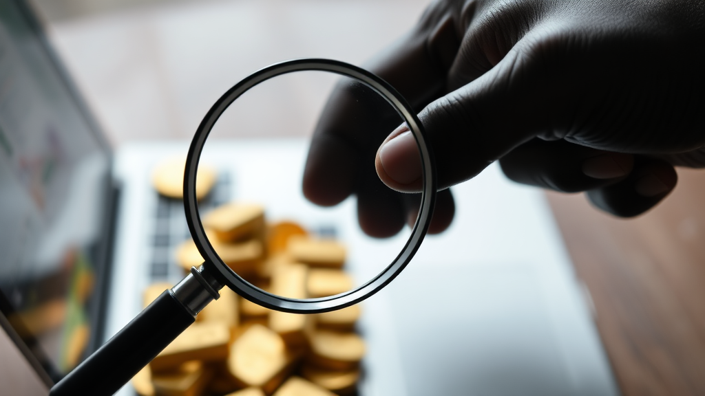 중고 금 거래, 왜 위험할까? (realistic 스타일)