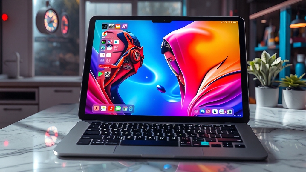 iPadOS 18 호환성 및 새로운 기능 (realistic 스타일)