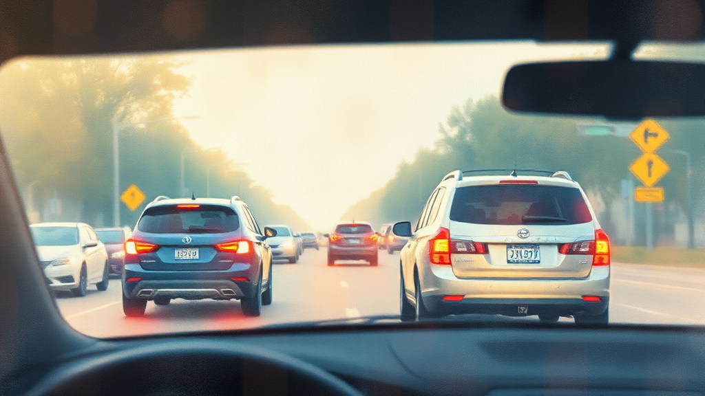 운전자보험 기본 보장 내용 (watercolor 스타일)