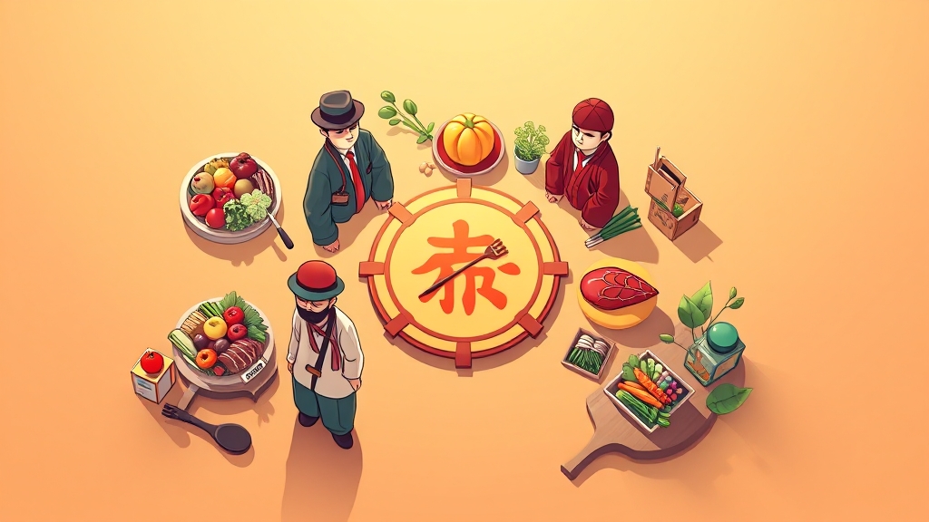 체질별 맞춤 건강 관리 (cartoon 스타일)