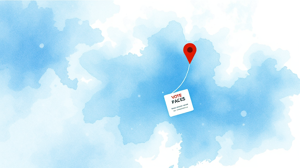 투표 절차, 어떻게 될까요? (watercolor 스타일)