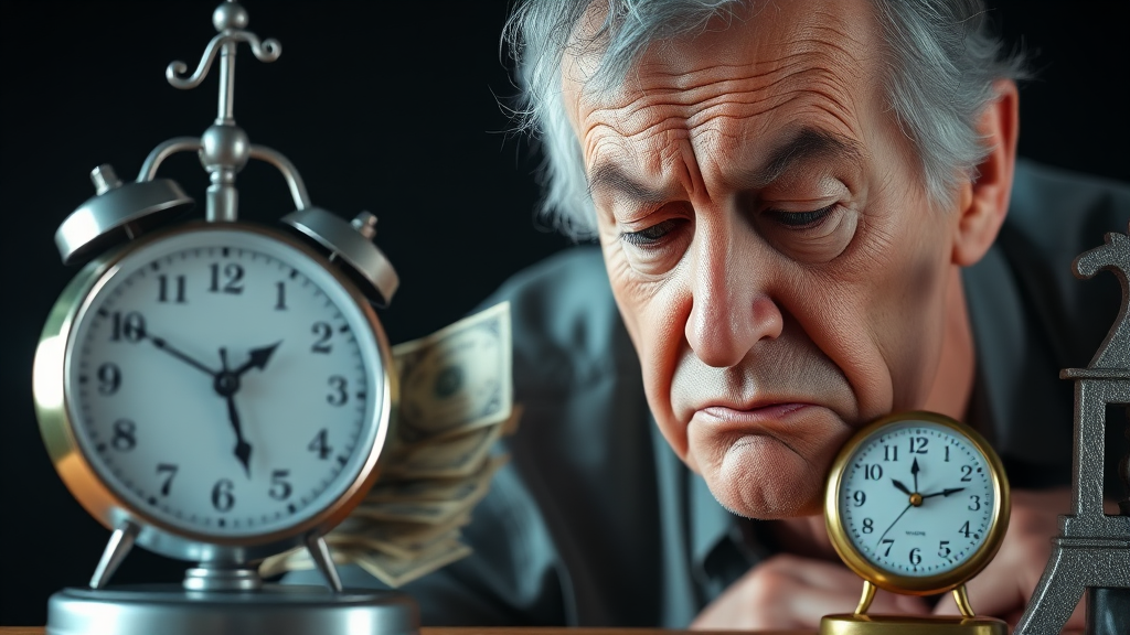 조기수령, 장점과 단점 비교 (realistic 스타일)