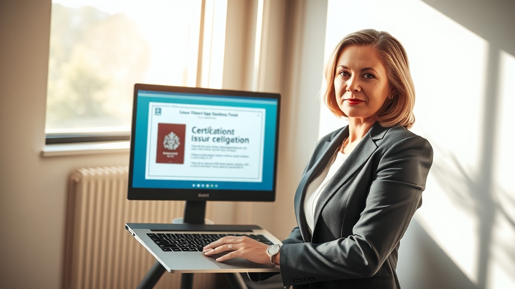 온라인 발급 방법 (realistic 스타일)