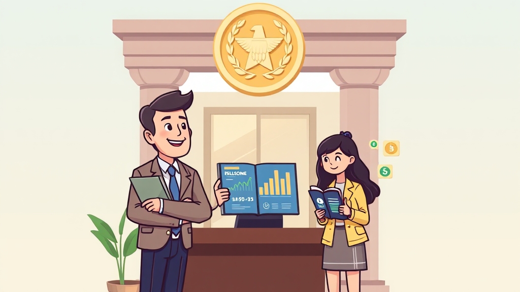 금리 비교, 이것만은 꼭! (cartoon 스타일)