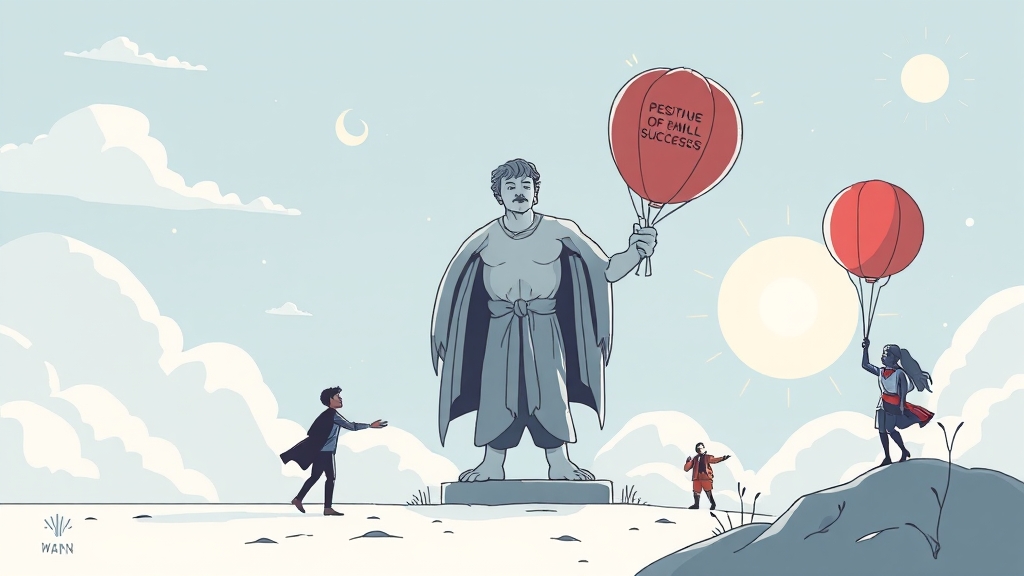 두려움 극복 전략: 팁과 기술 (illustration 스타일)