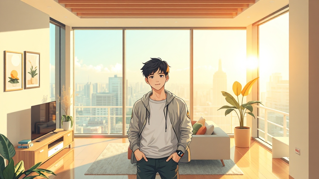 청약 조건 상세 확인 (illustration 스타일)