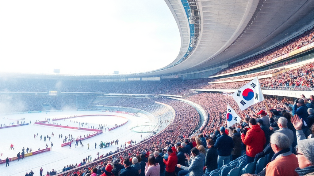 대한민국 국가대표 명단 및 목표 (watercolor 스타일)
