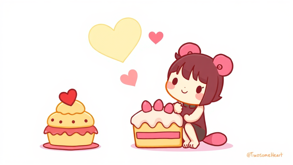 두초생 미니 재고 확보 골든 타임 (illustration 스타일)