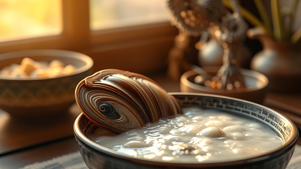 전복죽 레시피, 이제 어렵지 않아요! (realistic 스타일)