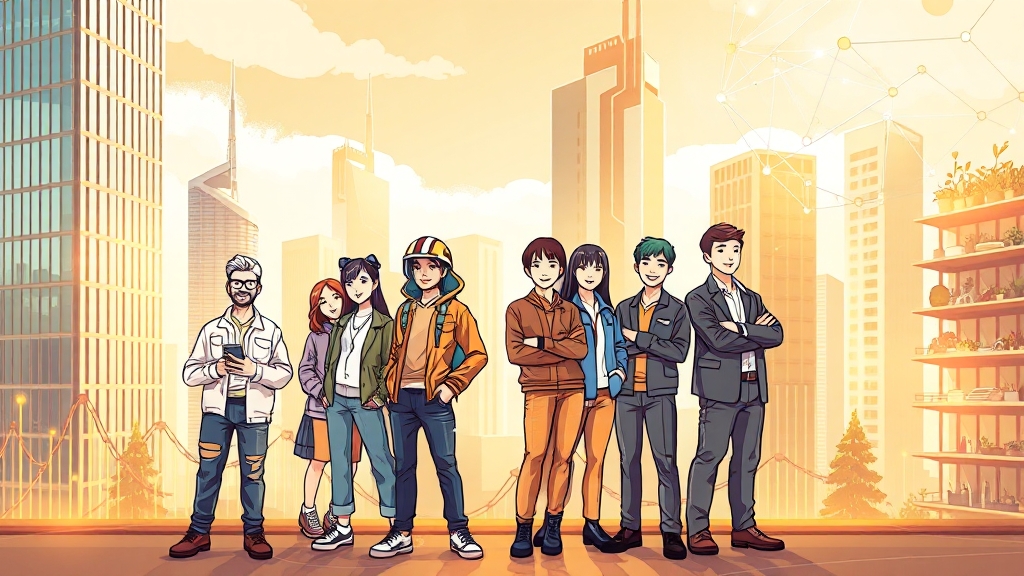 2025 정부지원사업 개요 (illustration 스타일)