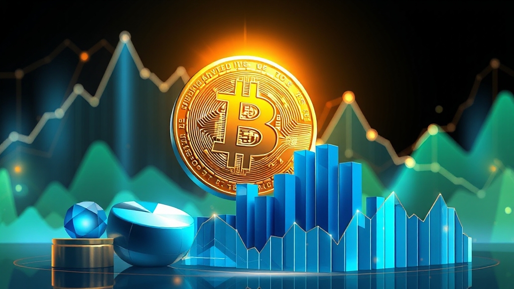 비트코인과 거시경제 상관관계 (illustration 스타일)