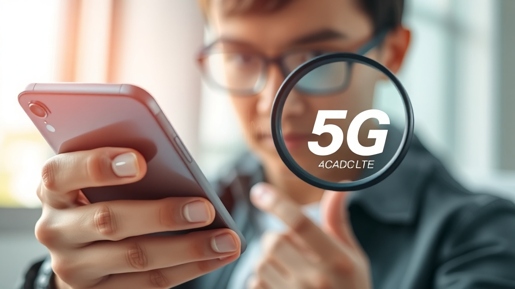 나에게 맞는 통합 요금제 선택 방법 (realistic 스타일)