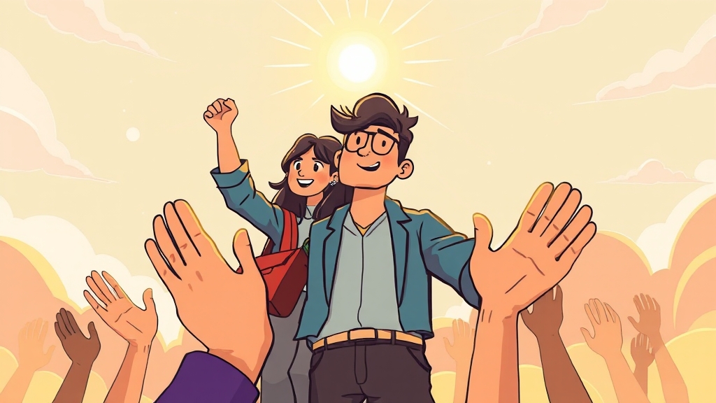 지원 대상 및 조건 (cartoon 스타일)