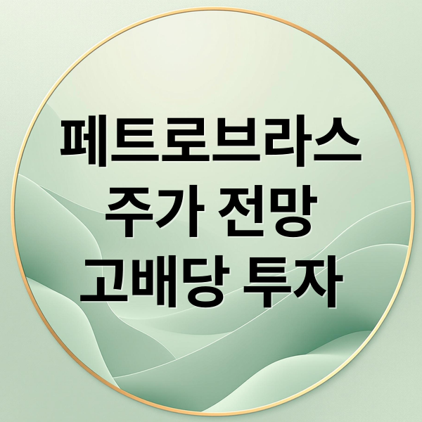 페트로브라스
주가 전망
고배당 투자 (미국 주식 페트로브라스 PBR 배당금)
