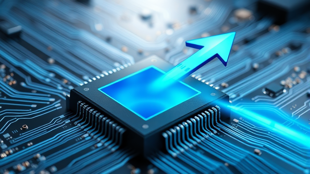 반도체 소재 사업 현황 및 성장 가능성 (realistic 스타일)