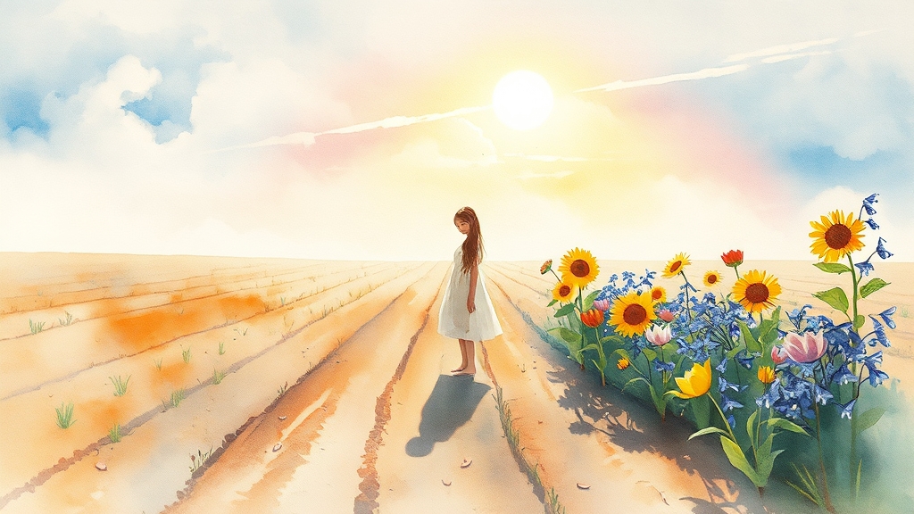 결론 (watercolor 스타일)